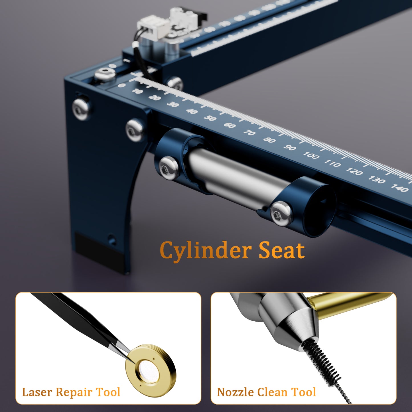 SCULPFUN S30 Ultra-11W Laser Engraving Machine 600x600mm Engraving Area Automatic Air Assist Replaceable Lens Includes Laser Repair Kit Air Assist M8 Main Board