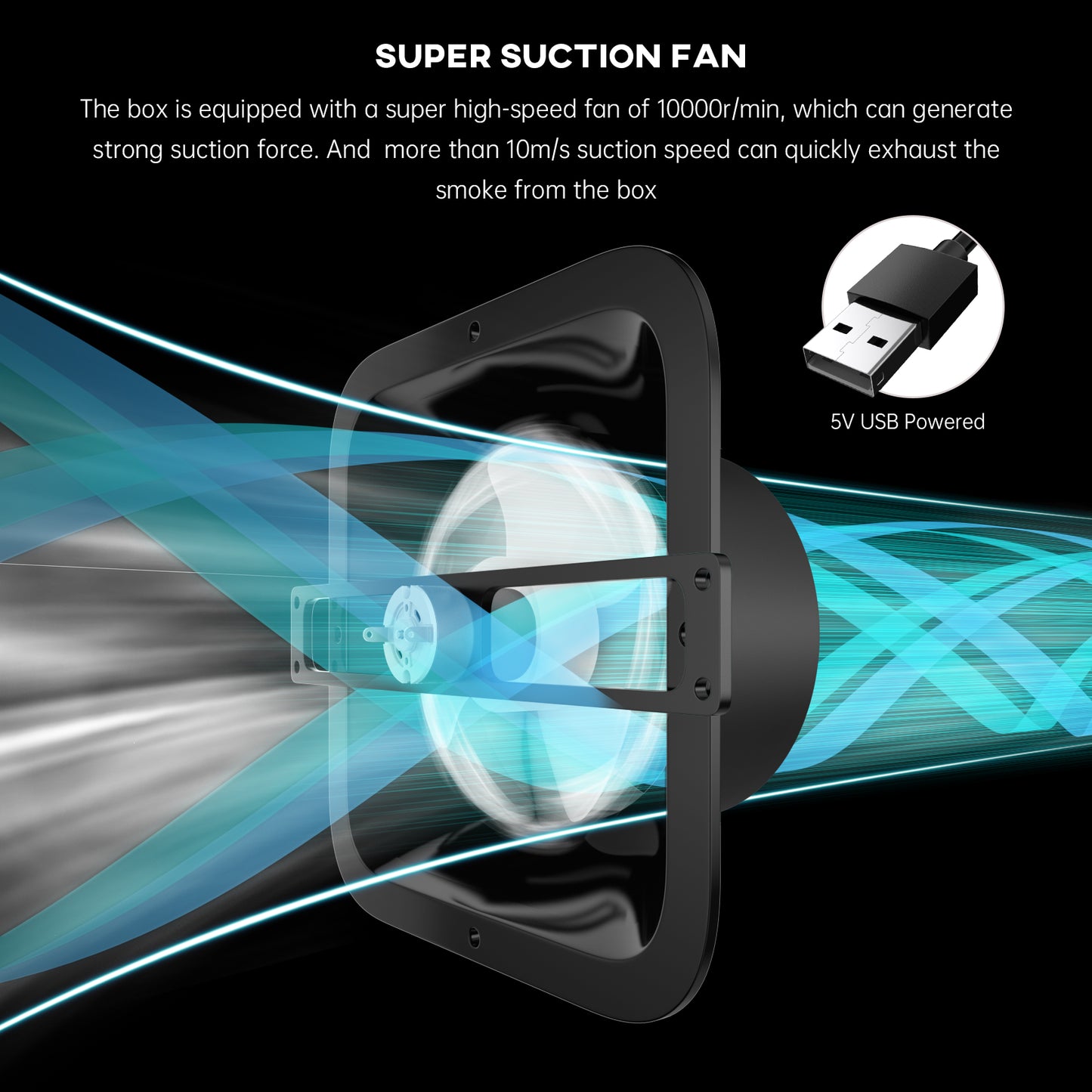 SCULPFUN 720x720x360mm laser engraving machine Enclosure Smoke Exhaust Box Dust-proof box Powerful suction fan Metal structure Modifiable box Easy to install