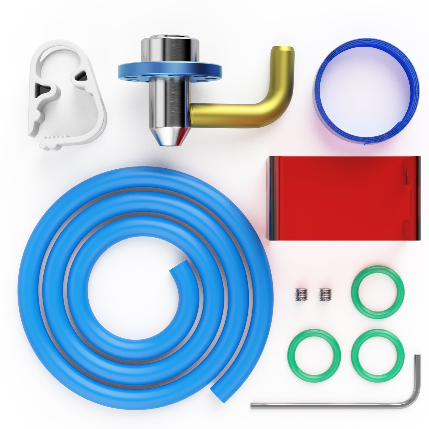 SCULPFUN S9 Air Assist Nozzle Kit (without air pump) High speed Air Assist Full Metal Structure Official Design Perfectly Fits S9 Lasers Easy to Install