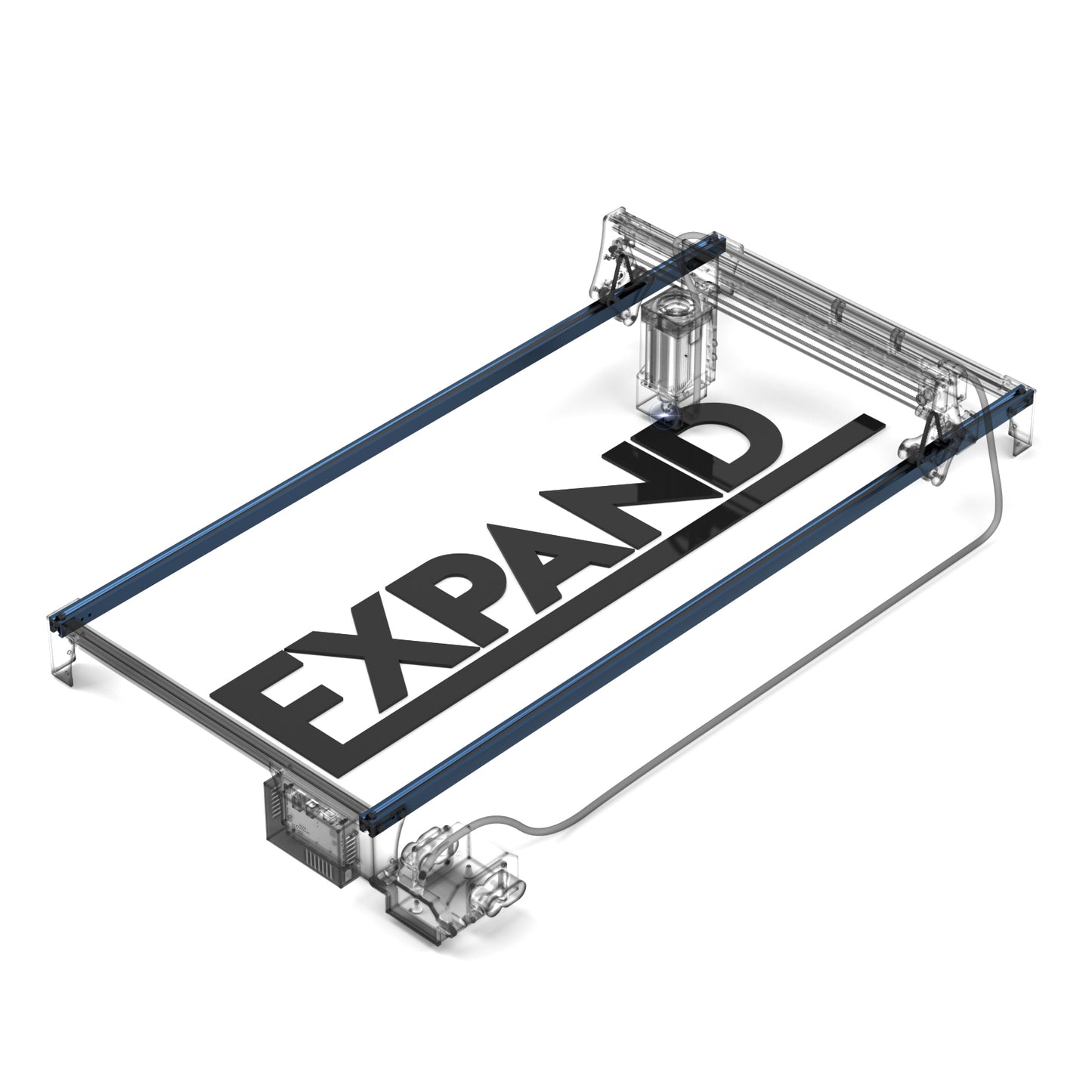 SCULPFUN S30 Series engraving area expansion kit, used for expanding the engraving area of S30/S30 Pro/S30 Pro Max engraving machine to 950x400mm V-slot aluminum shaft  directly installed