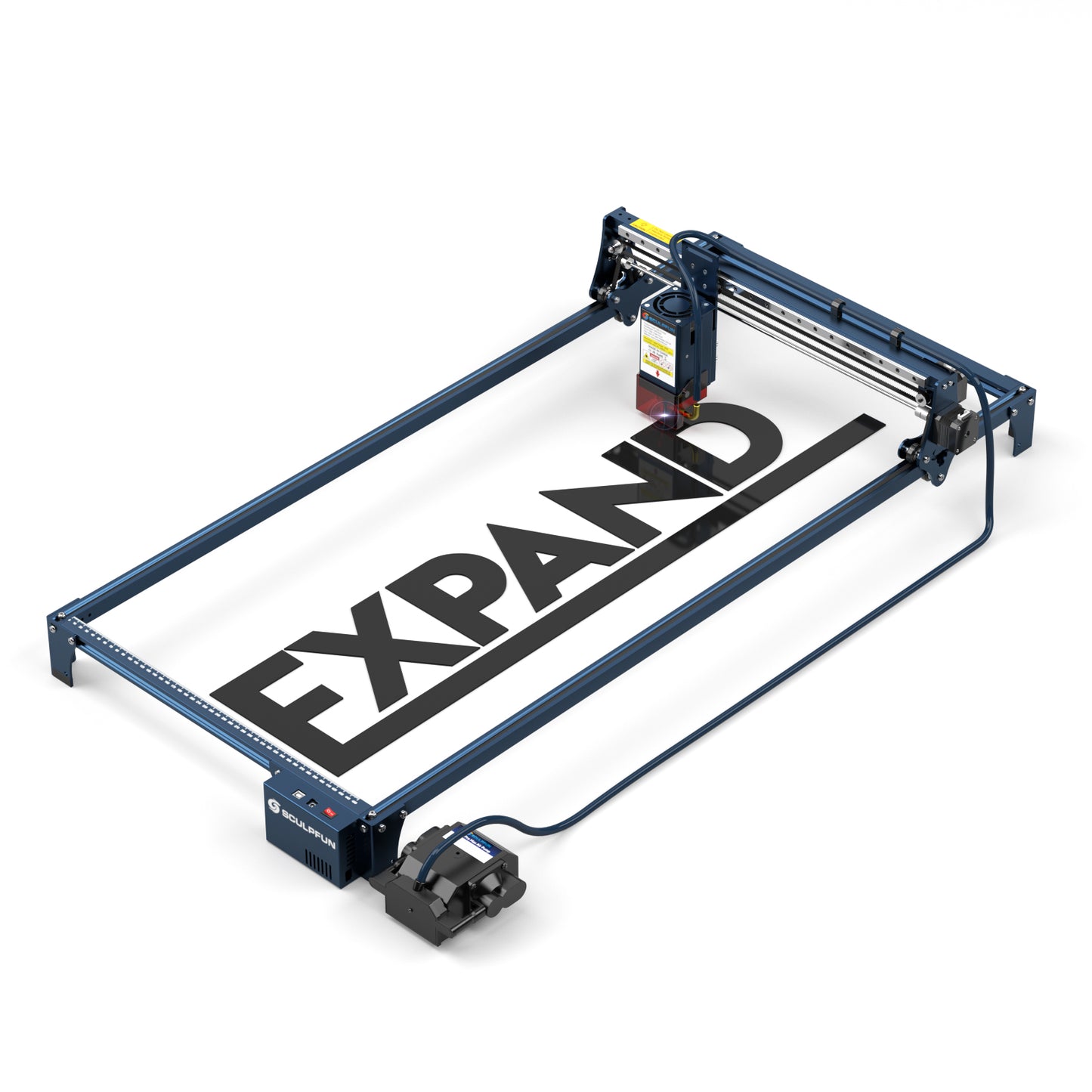 SCULPFUN S30 Series engraving area expansion kit, used for expanding the engraving area of S30/S30 Pro/S30 Pro Max engraving machine to 950x400mm V-slot aluminum shaft  directly installed