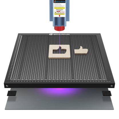 SCULPFUN Laser cutting Honeycomb Working Table Board Platform for CO2 or diode Laser Engraver Cutting Machine 400x400mm  easy-observing table-protecting