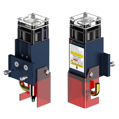 SCULPFUN S30 Pro Laser Module  Interchangeable Lens   Built-in Air Assist  10W High Density Laser  Clean Cutting For Laser Engraving Machine Laser Cutting Machine Wood Acrylic Cutting Tool