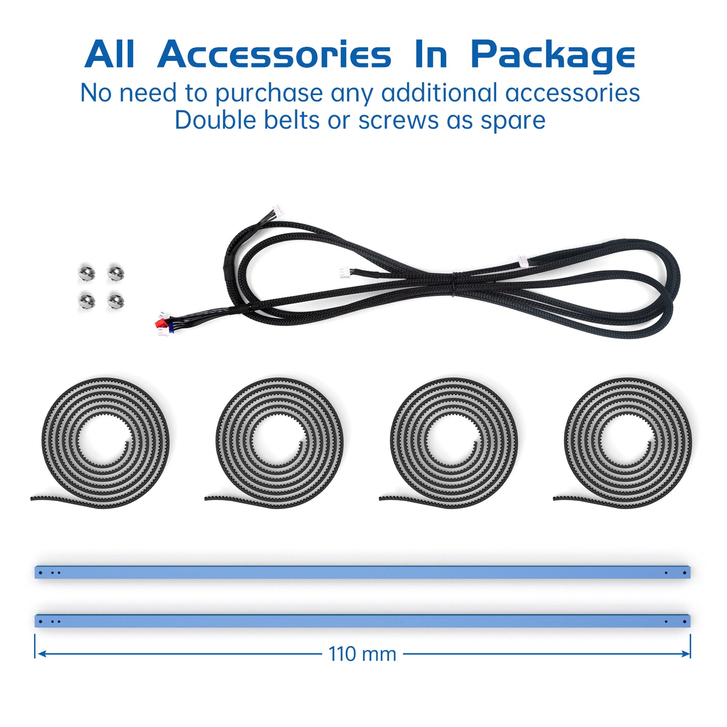 SCULPFUN S10 engraving area expansion kit, used for expanding the engraving area of S10/S9/S6pro/S6 engraving machine to 950x400mm V-slot aluminum shaft  directly installed