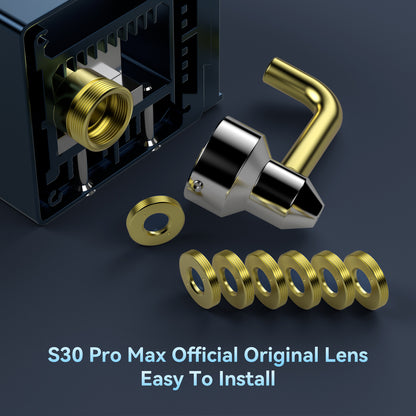 SCULPFUN S30 Pro Max original lens  6Pcs official standard lens, easy to install, highly transparent, anti-oil and anti-smoke, super long service life