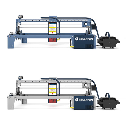 Official SCULPFUN S9 to S30 Ultra-22W Upgrade Kit Package Comes with 22W Laser Module 32-bit Motherboard High-speed Air Assist Pump XY Limit Switch Direct Use without Additional Accessories Purchase